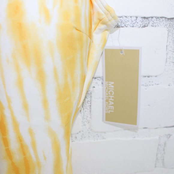 Michael Kors Lace Up Tie Dye One Piece Swimsuit - Picture 4 of 8